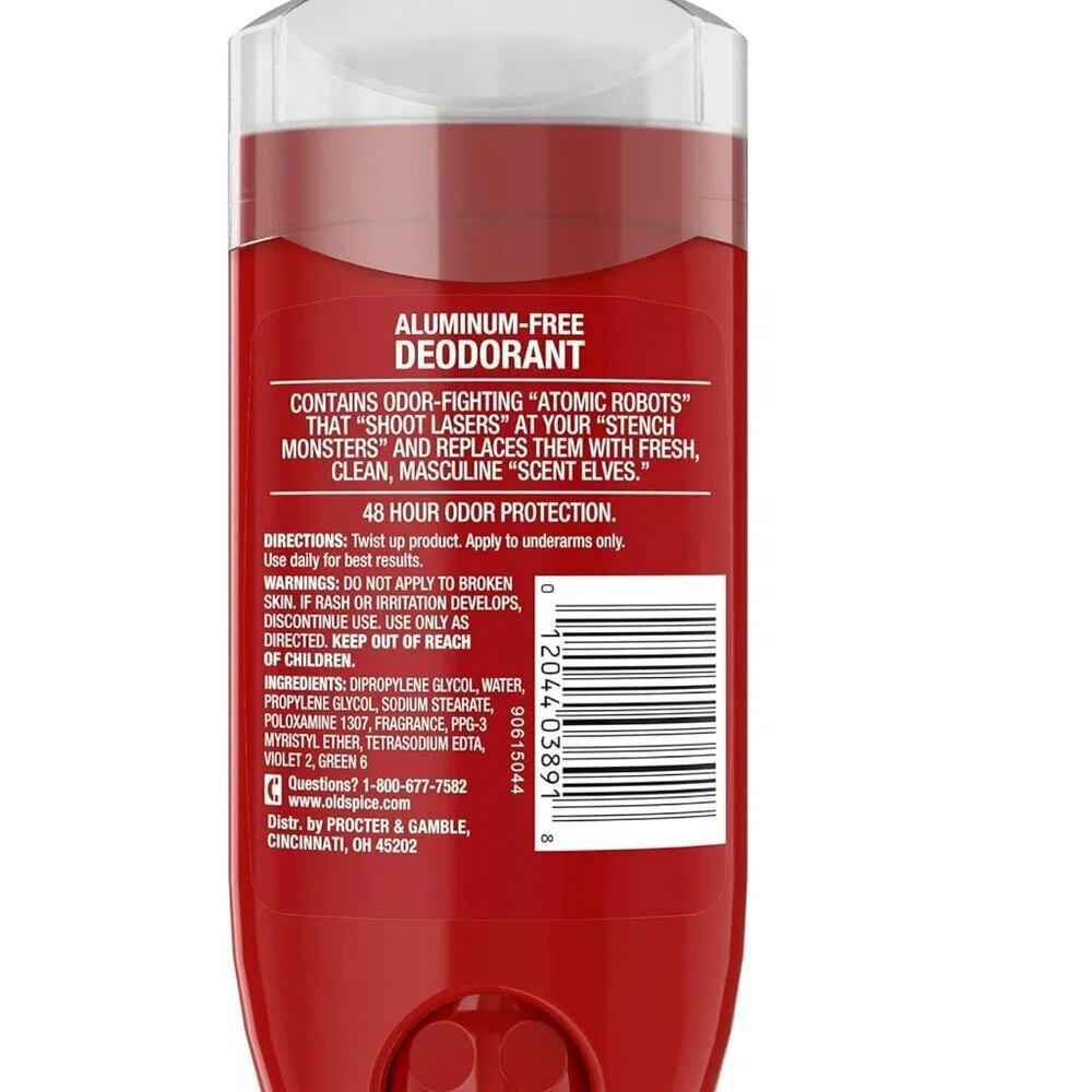 Old Spice High Endurance Pure Sport Deodorant 4 Pack - 12oz Total